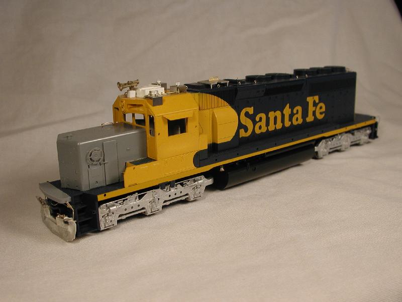 Welcome to the Eric Goodman ATSF Model Gallery - ATSF SD40-2 Project